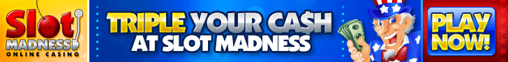 300% Bonus at Slot Madness Casino! 300% Bonus at Slot Madness Casino!