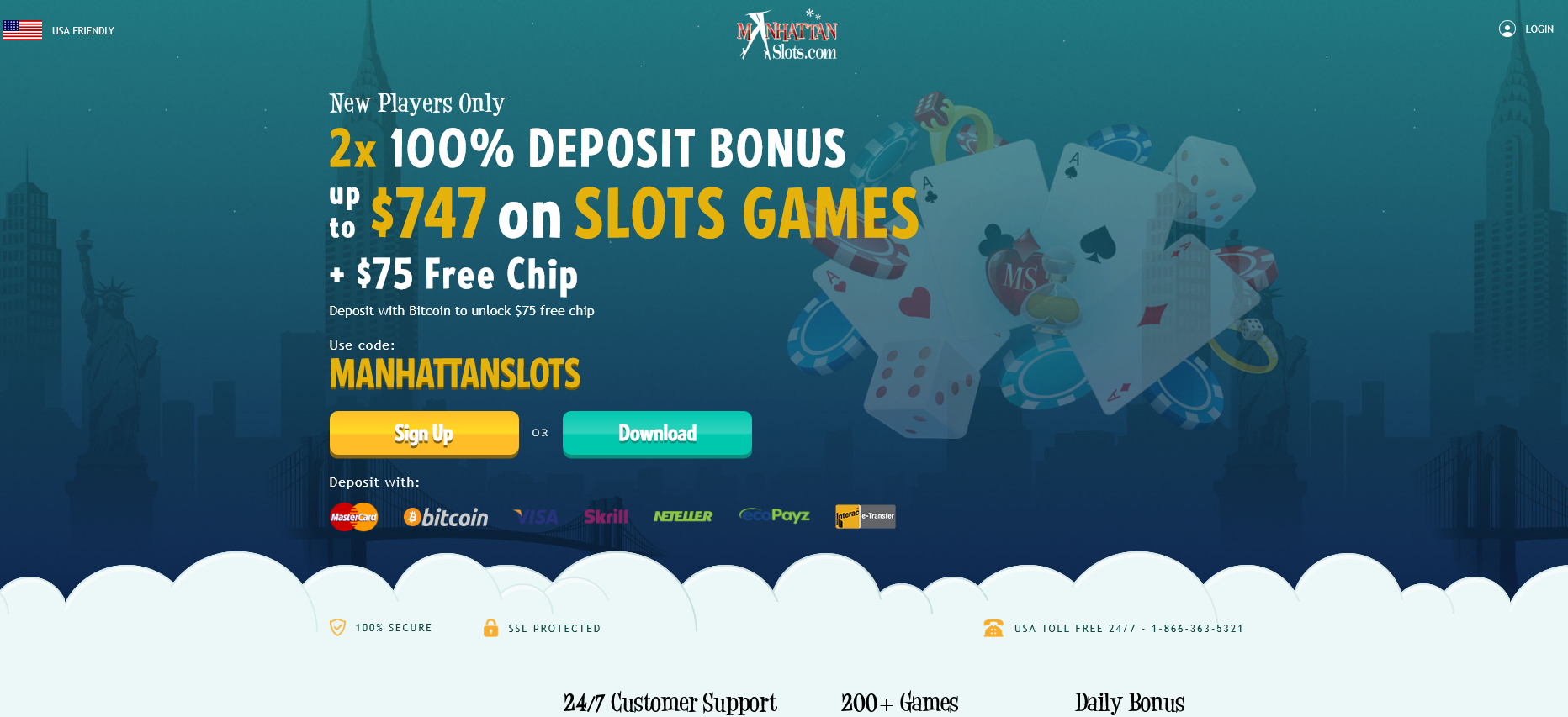 Manhattan
Slots Manhattan Slots